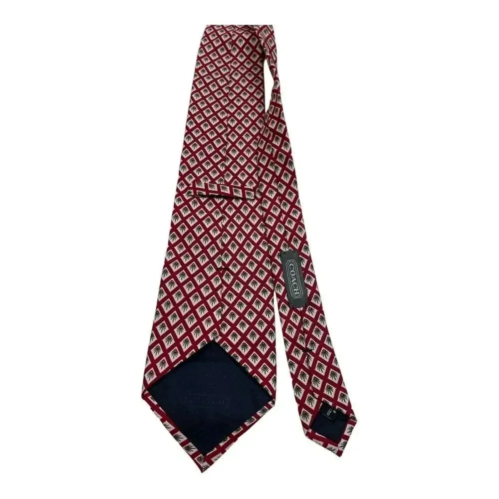 Coach Silk Neck Tie